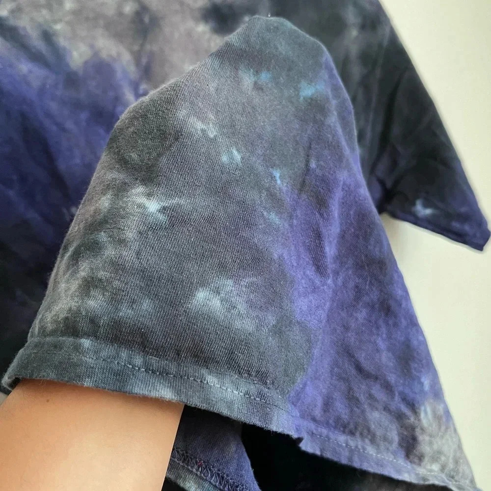 Vintage Liquid Blue Pink Floyd Tye Dye Band T-Shirt - Picture 11 of 13